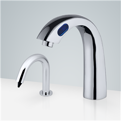 Built-On Automatic Soap Dispenser Sink